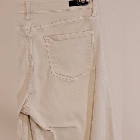 Kut from the Kloth White Slightly Cropped Wide Leg Jeans Misses Size 10 - Picture 10 of 10